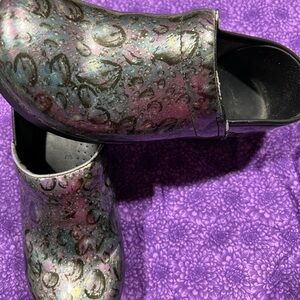 Dansko Colorful Patterned Clogs